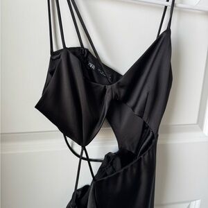 Elegant Black Women's Intimate Slip
